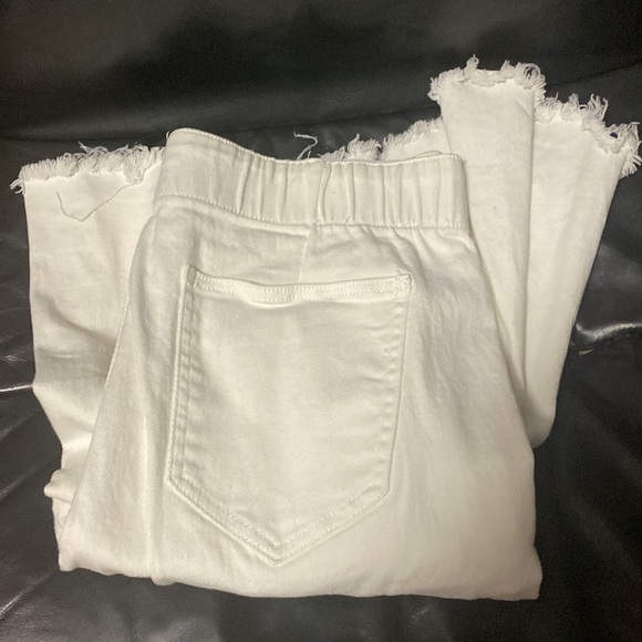 NWT Lucky and Blessed White Flare Stretch Jeans XL - Picture 7 of 7